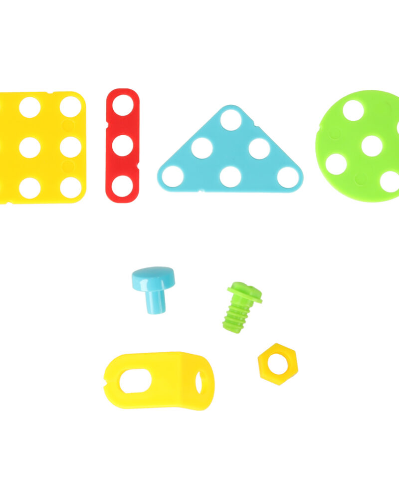 Vastupidavast plastikust ehitusklotsid