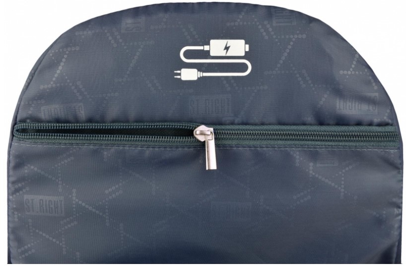 Reguleeritavate rihmadega must koolikott