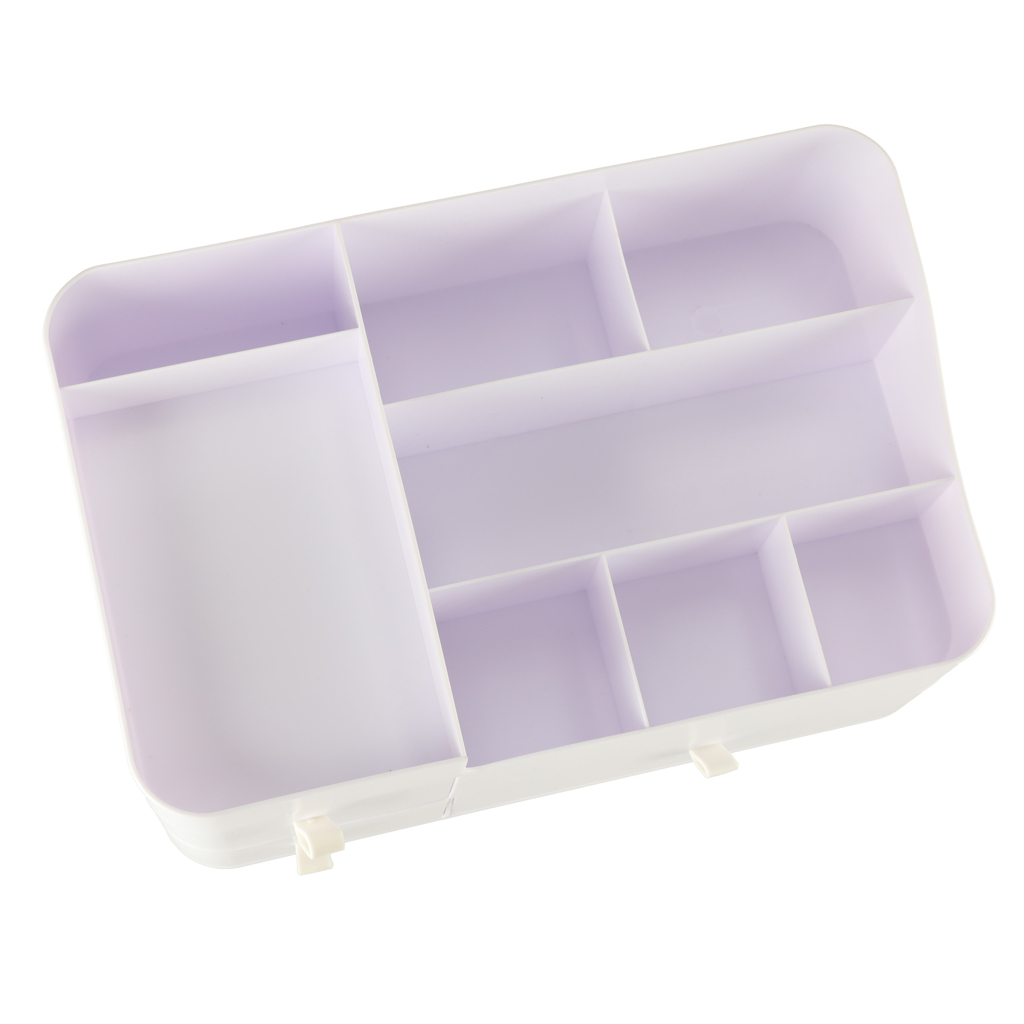 Valge hoiukast sektsioonidega