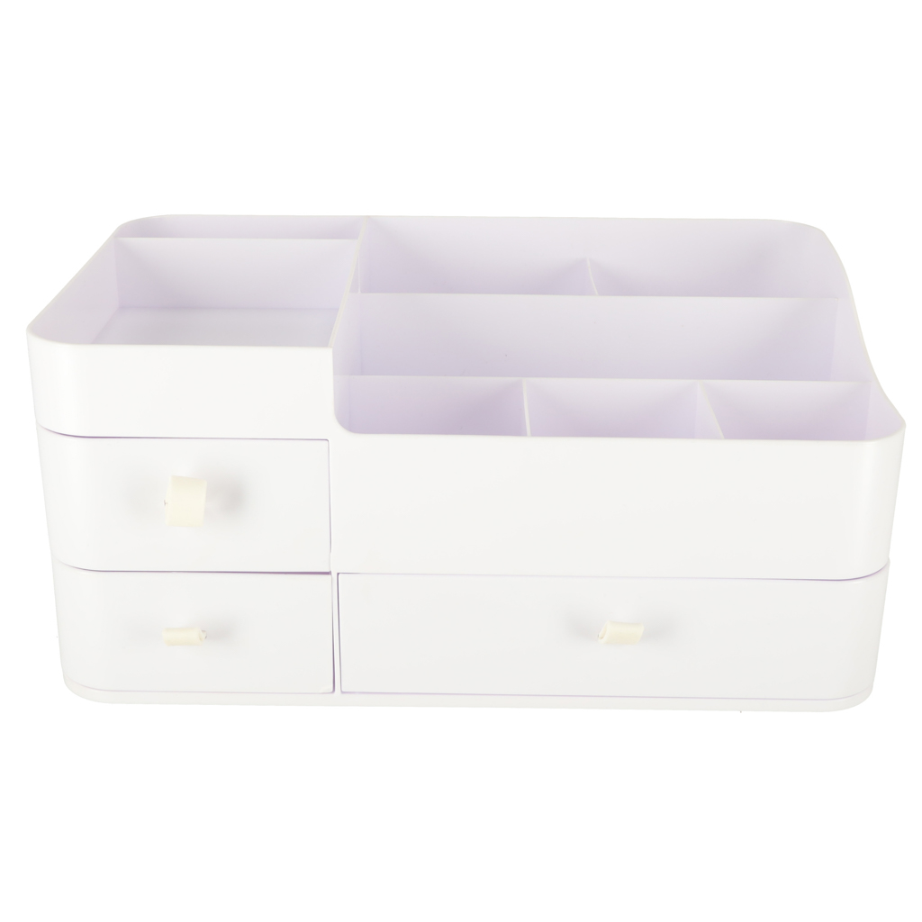 Valge hoiukast sektsioonidega