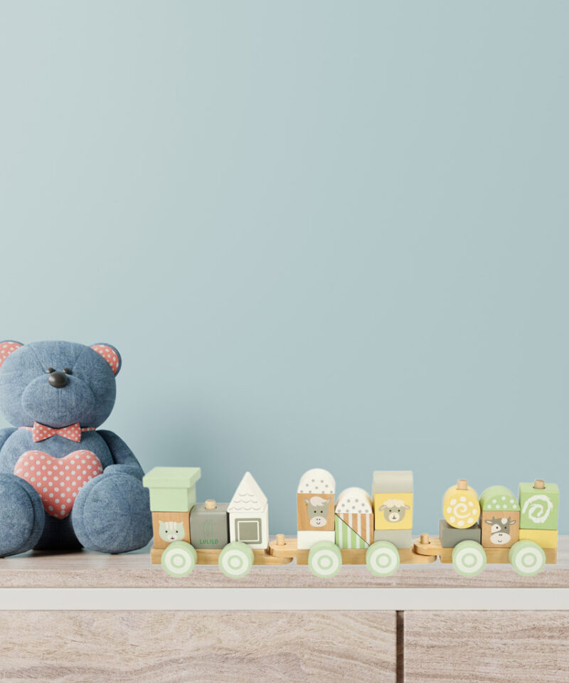 Puidust rongikomplekt kingituseks