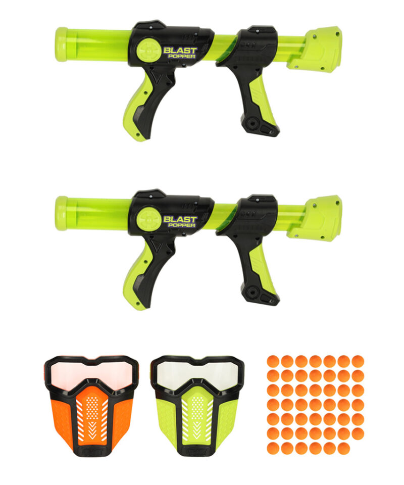 Piankapüstolid ja kaitsemaskid komplektis