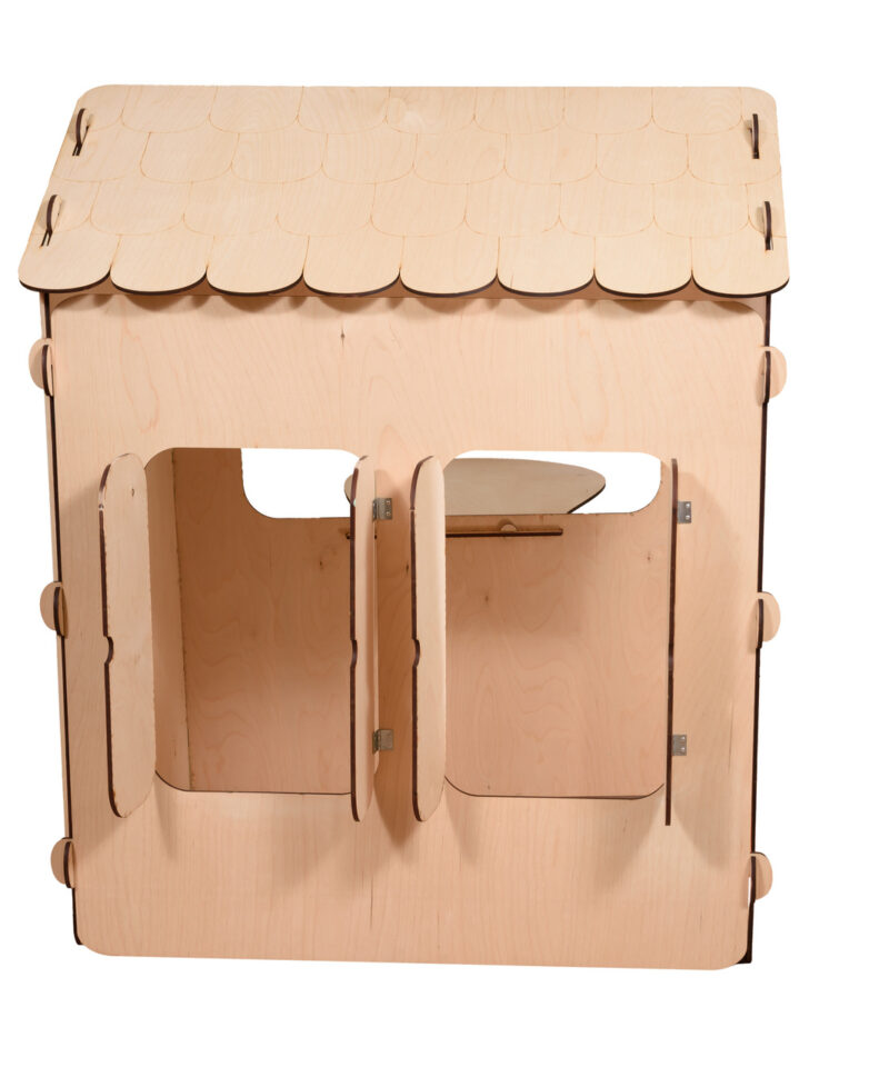 Mängumaja koos LED valgustitega