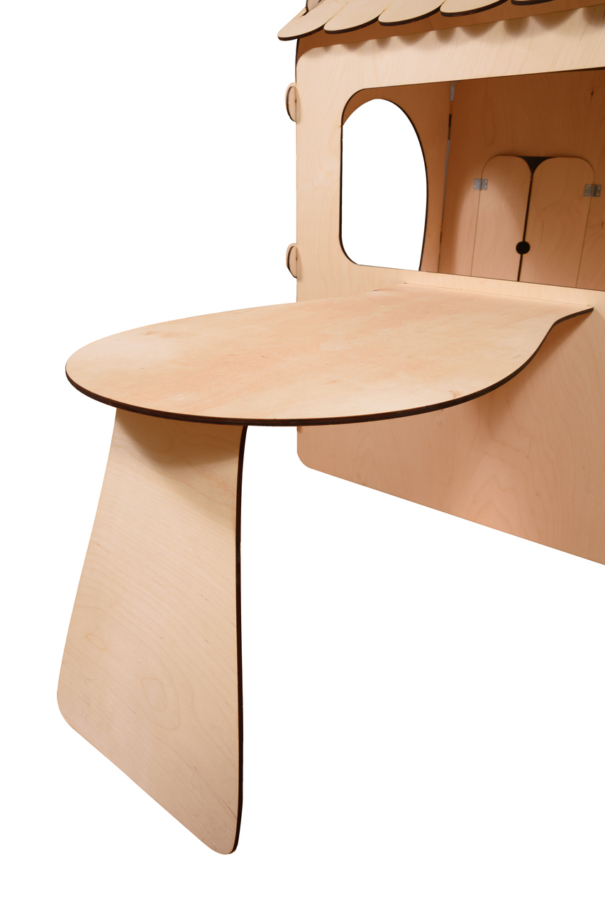 Mängumaja koos LED valgustitega