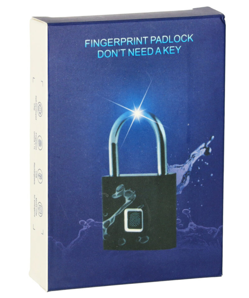 Veekindel tabalukk sõrmejäljelugejaga