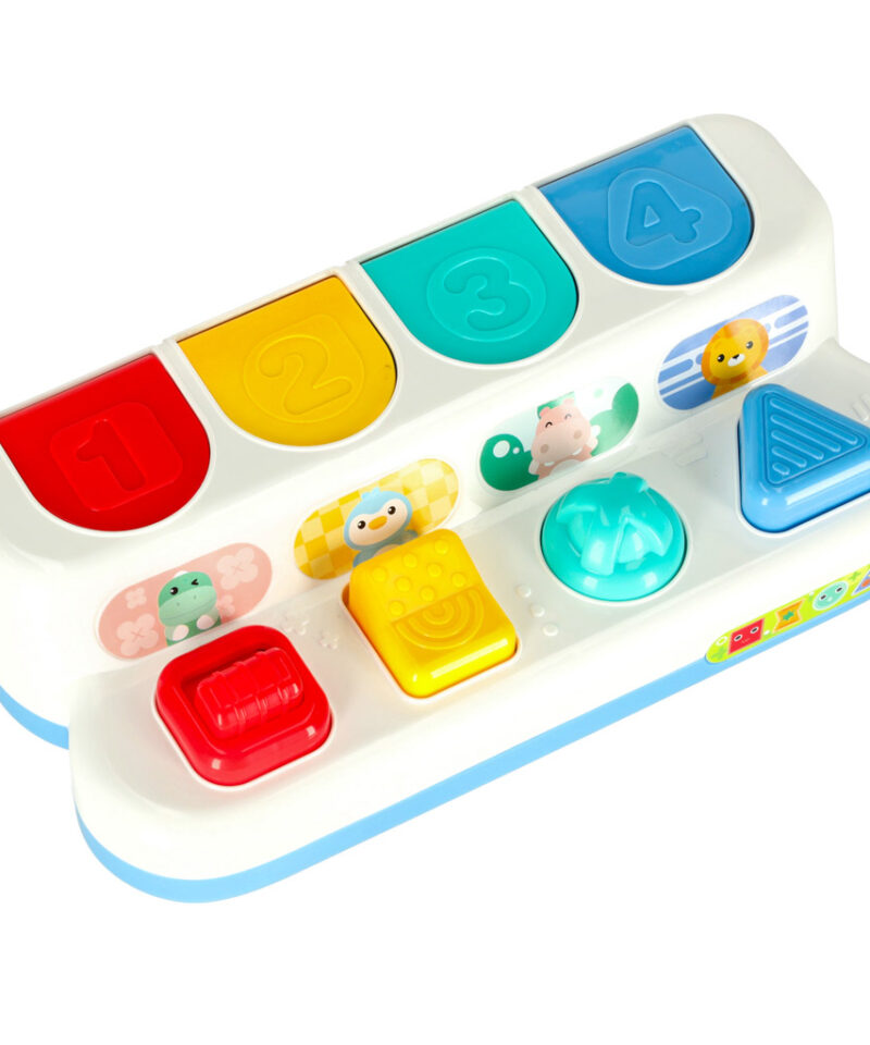 Värvilised loomad pop-up mängus