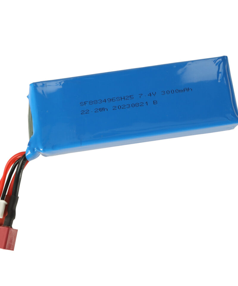 Kaugjuhitava auto aku suur mahutavus