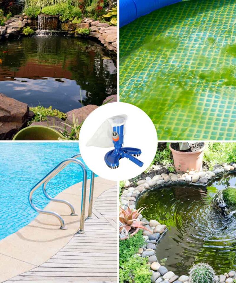 Plastikust basseini puhastusvahend