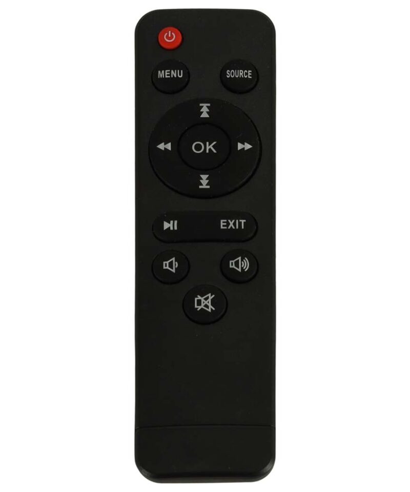 Projektor kaugjuhtimispuldiga