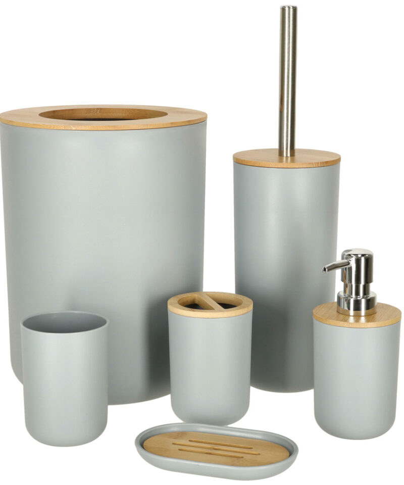 Kuueosaline hall vannitoakomplekt vannitoas