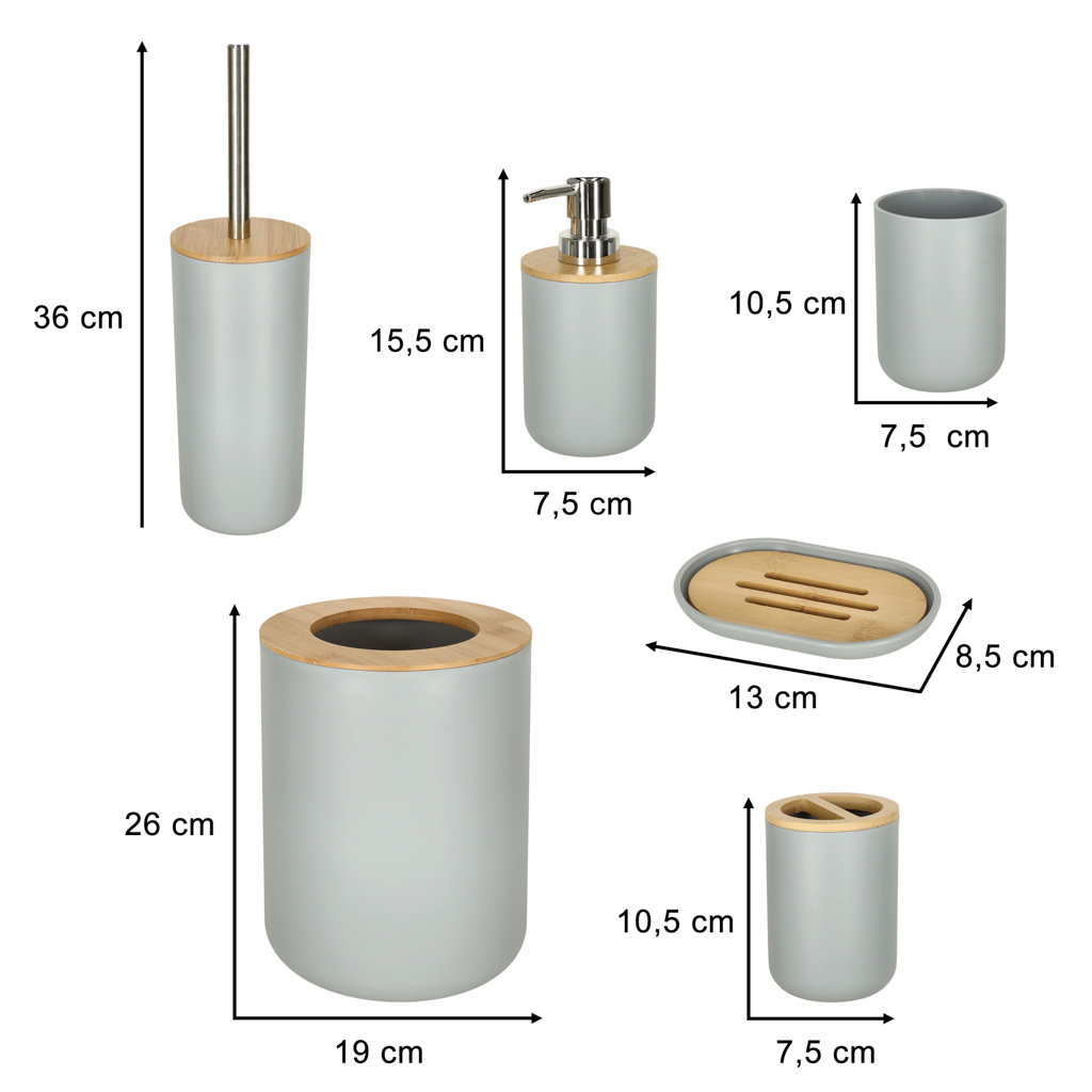 Praktiline ja vastupidav vannitoakomplekt