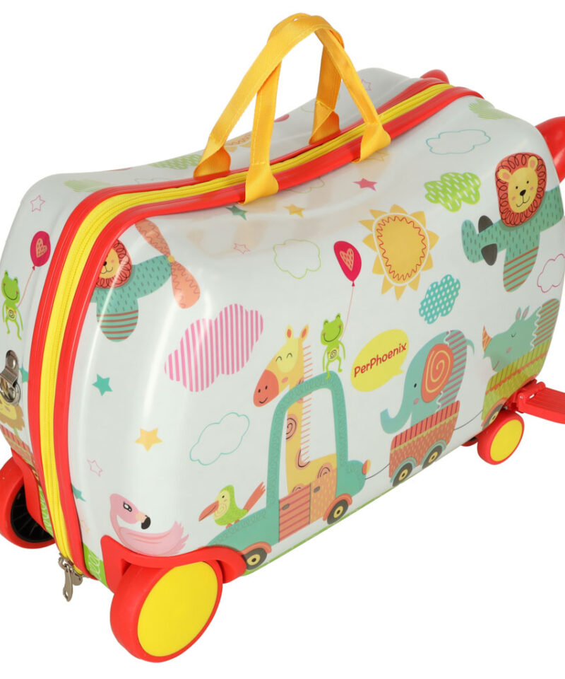 Praktiline reisikohver istmega