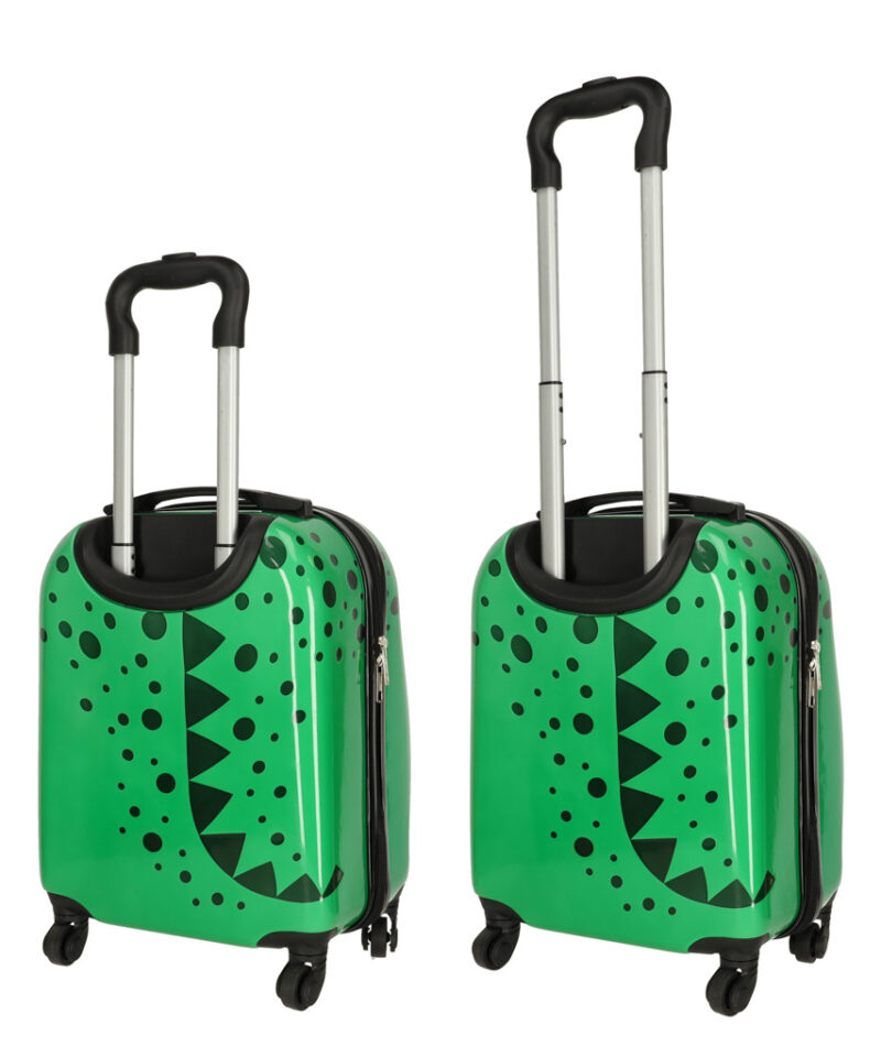 Laste kohver ratastel ja käepidemega