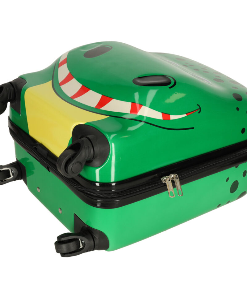 Roheline laste reisikohver