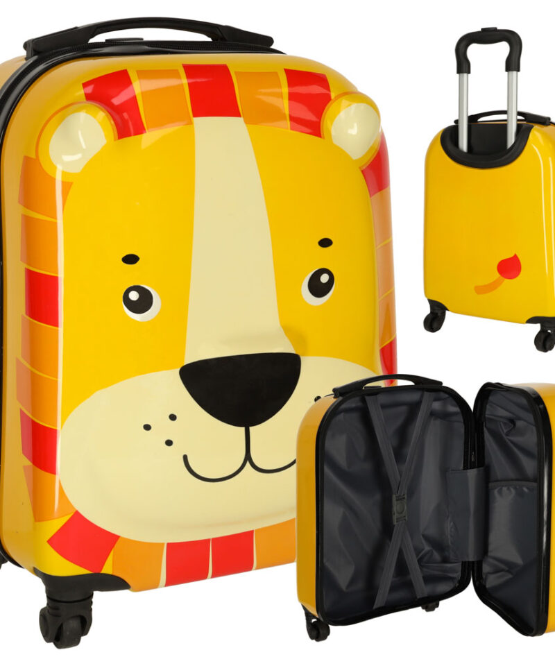 Laste kohver pakendatud