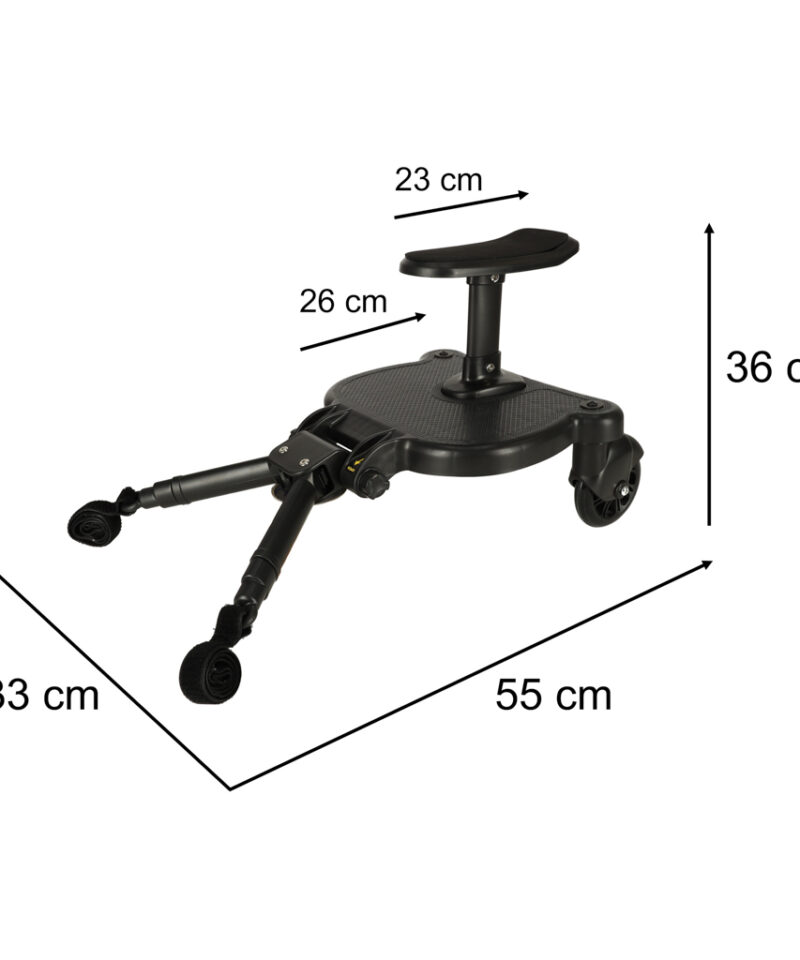 Lapse istumisalus vankrile, maksimaalne kandevõime
