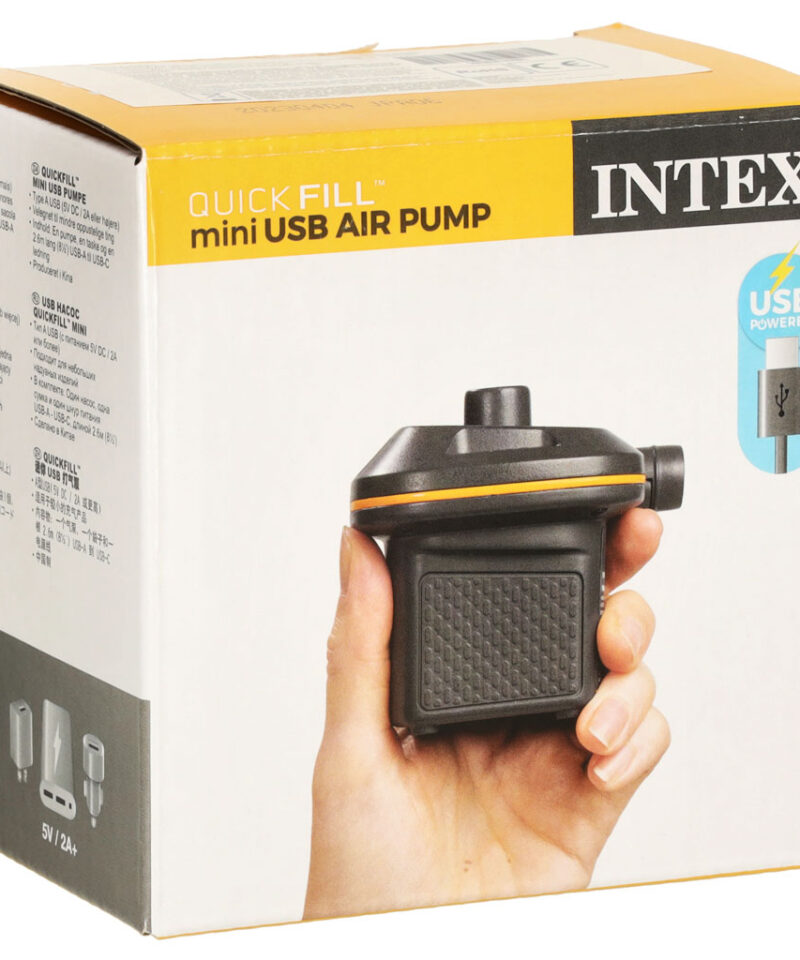 Kompaktne elektriline pump täispuhutavate esemete jaoks