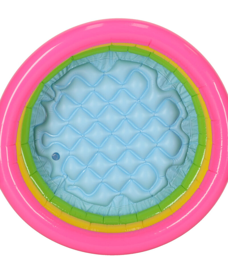 Erksavärviline bassein aeda