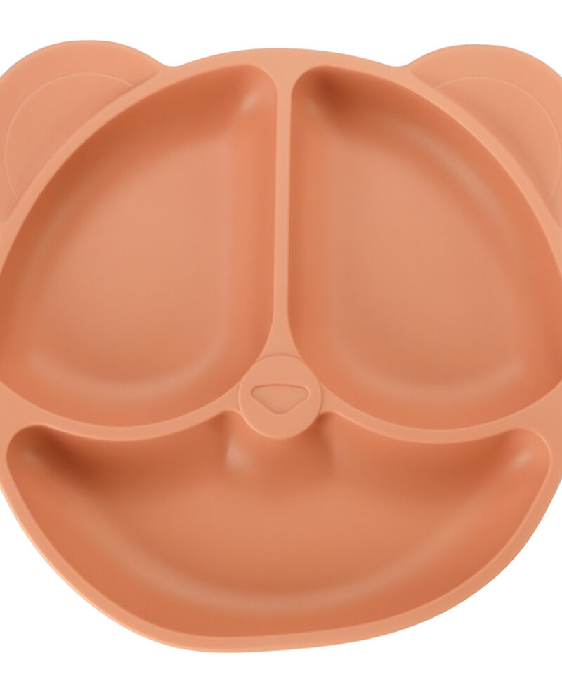 Lõbus karumotiiviga silikoonist taldrik