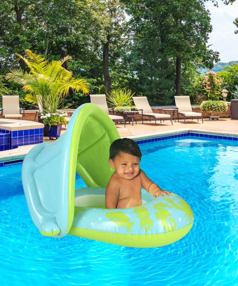 Ujumisrõngas väikestele veesõpradele