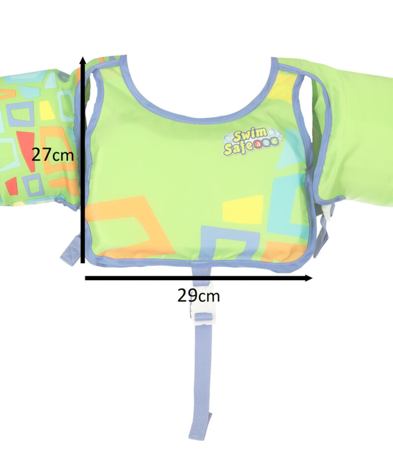 Laste ujumisvest stabiilsust lisavate varrukatega