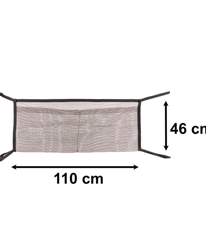 Kaks taskut trampoliini hoiukotis