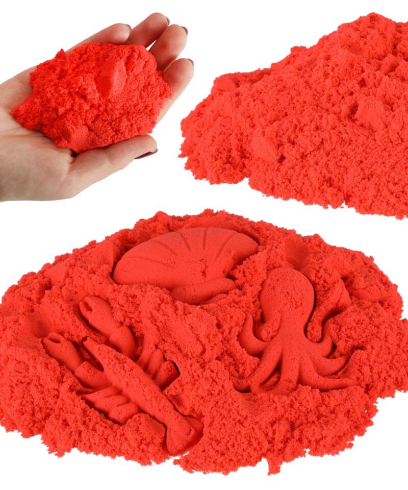 Sensoorne liiv lastele punane