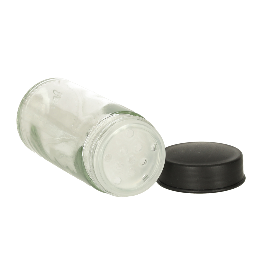 Kaasaegne vürtsihoidja musta värvi