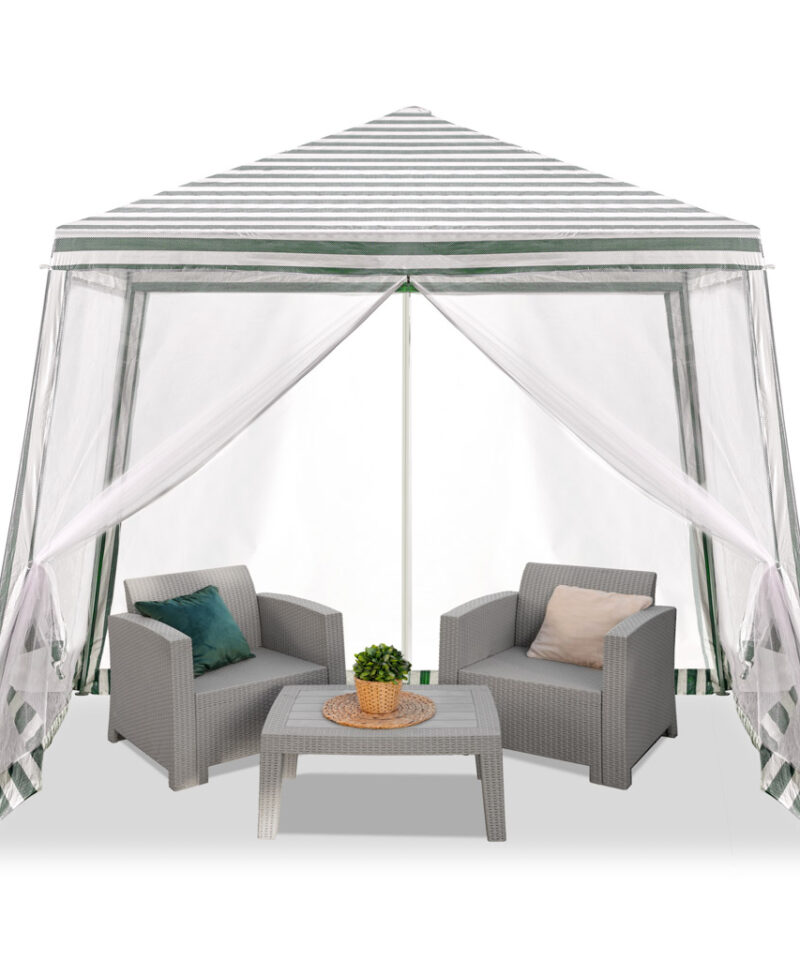 Terasraamiga aiapaviljon