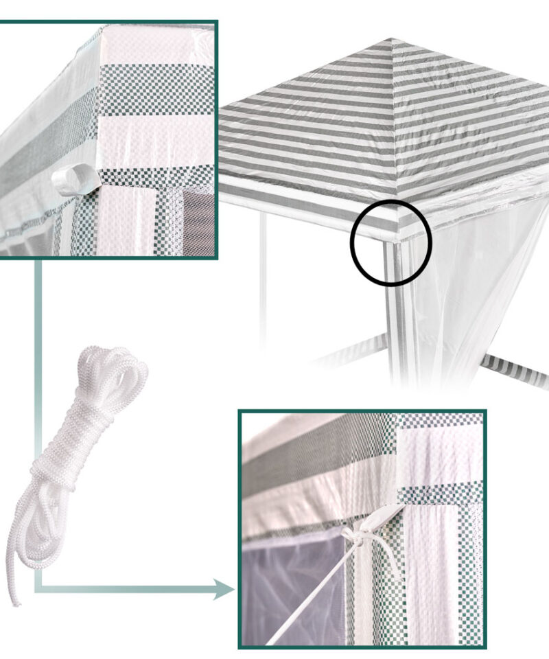 Kergesti kokkupandav paviljon