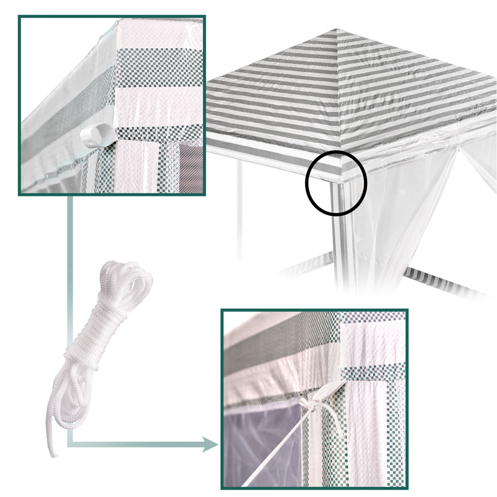 Kergesti kokkupandav paviljon