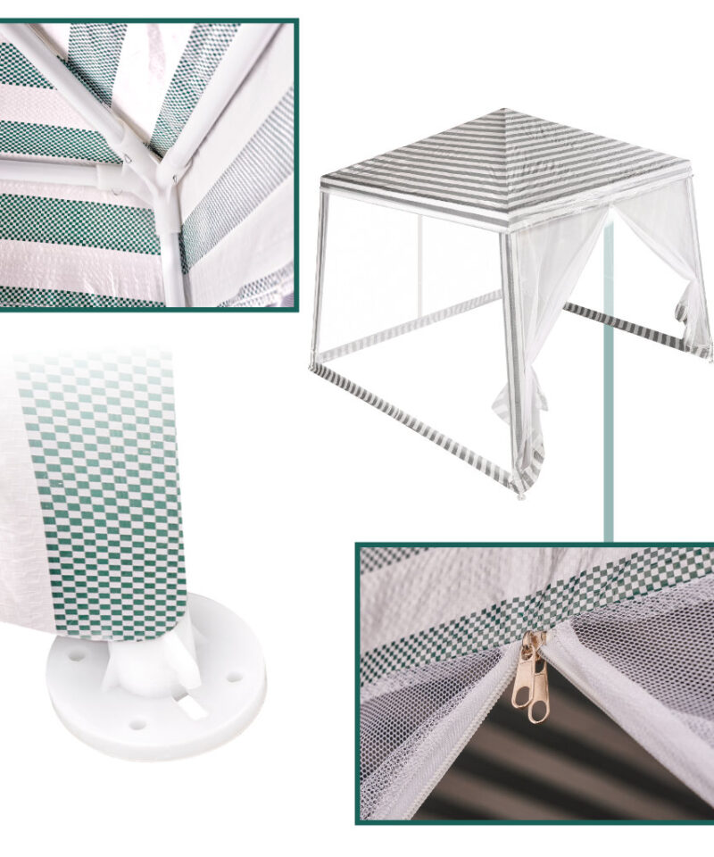 Kergesti kokkupandav paviljon