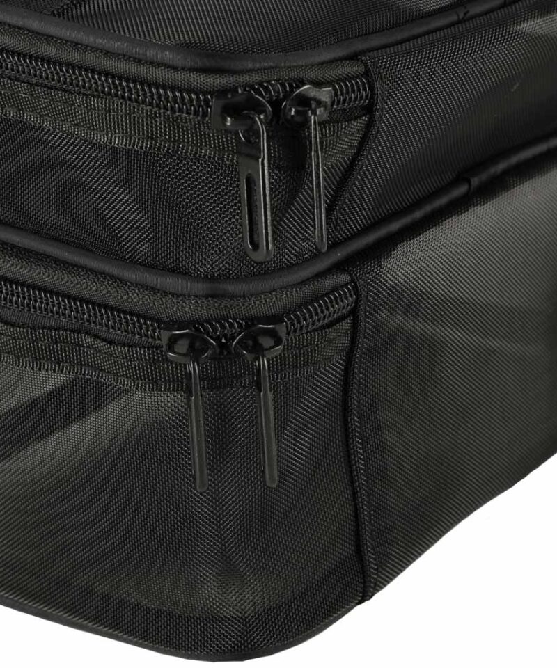 Kosmeetikakott läbipaistva võrguga