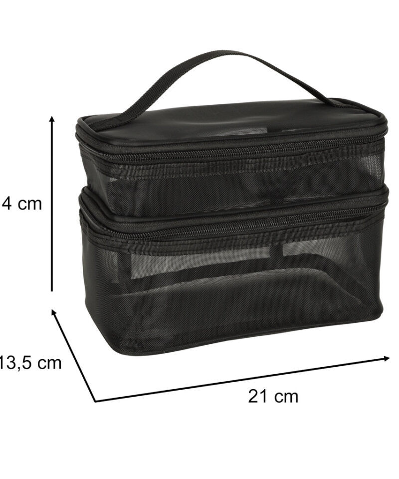 Stiilne ja ruumikas kosmeetikakott