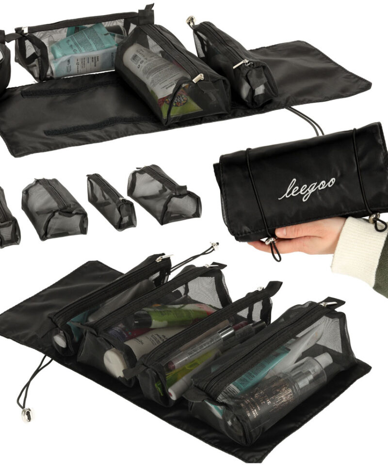 Must kosmeetikakott reisile