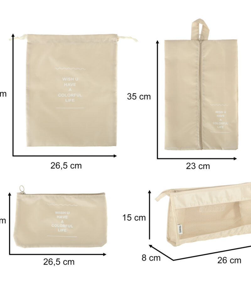 Praktiline reisikomplekt pagasi jaoks