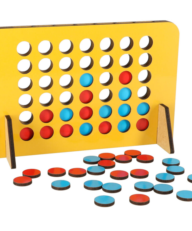 Puidust mängulaud kahele mängijale