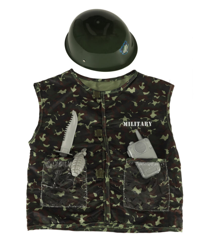 Laste sõdurikostüüm karnavaliks