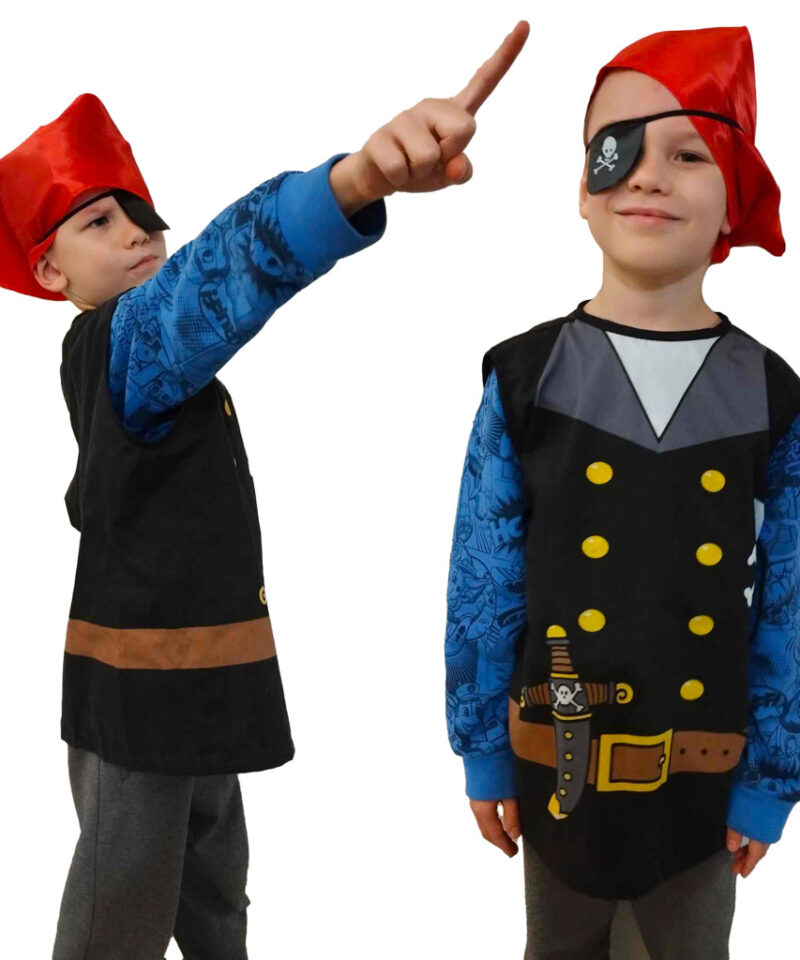 Laste piraadi riietus kostüümipidudeks