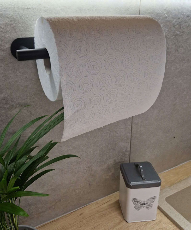 Praktiline paberirulli hoidja kööki