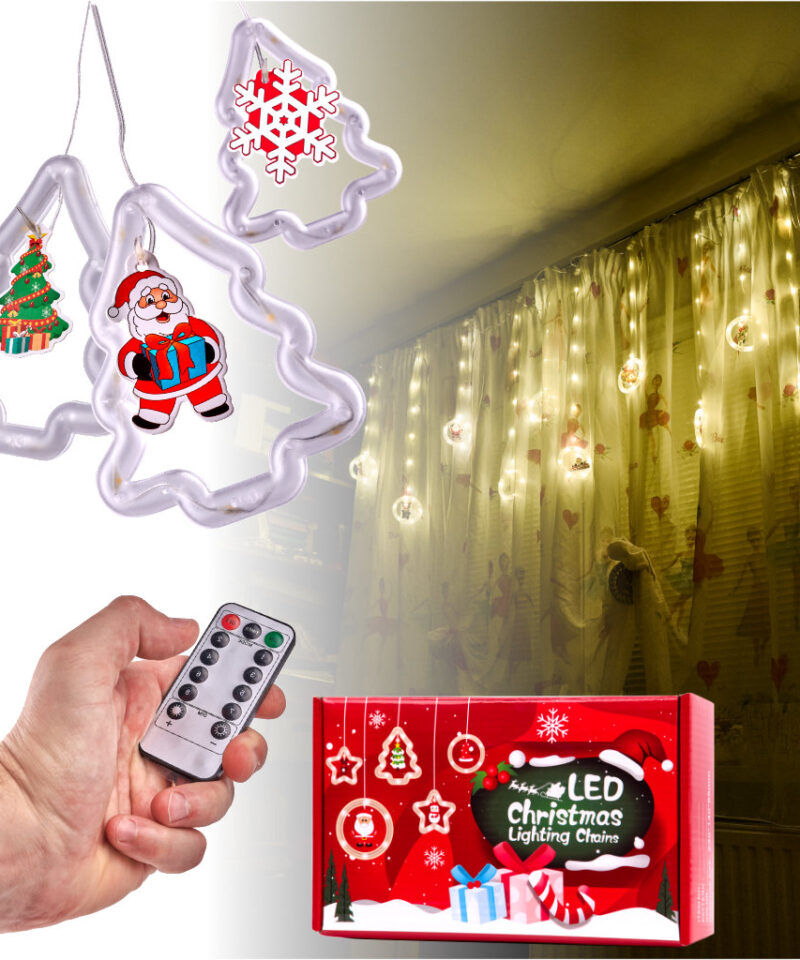 USB toitega LED valguskardin