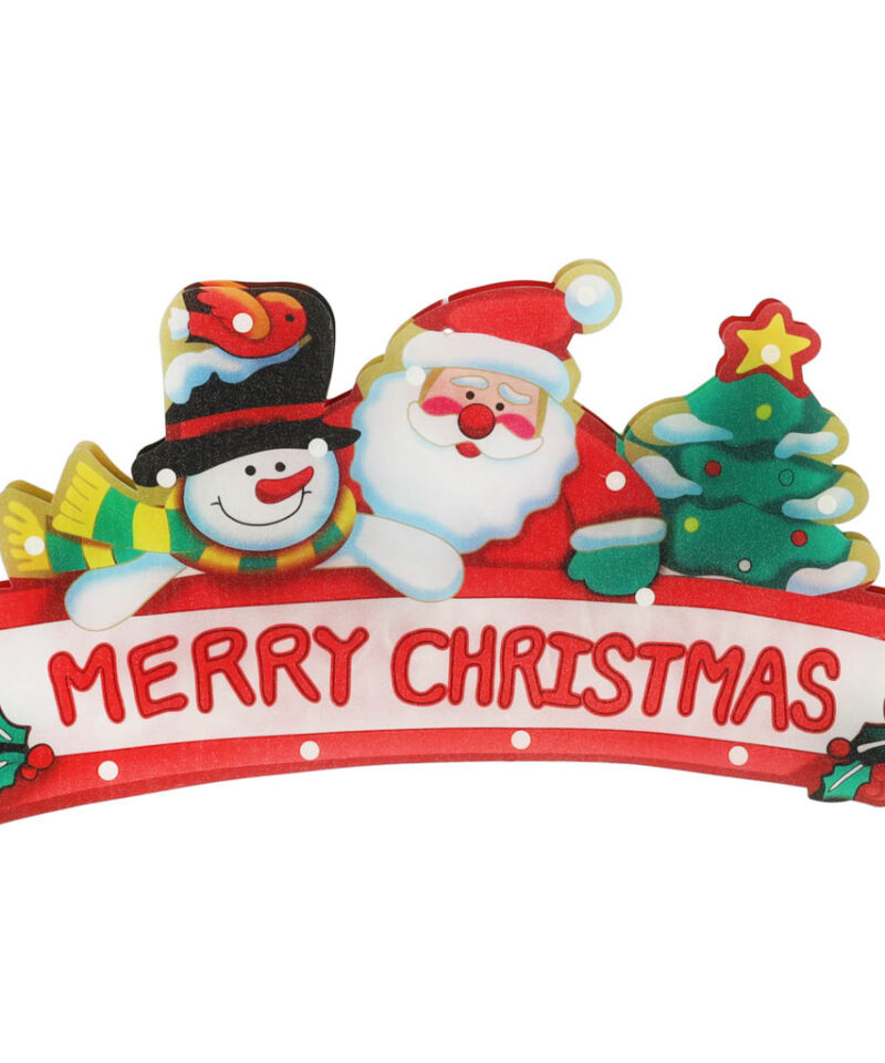 Kaunis jõulukaunistus LED tuledega