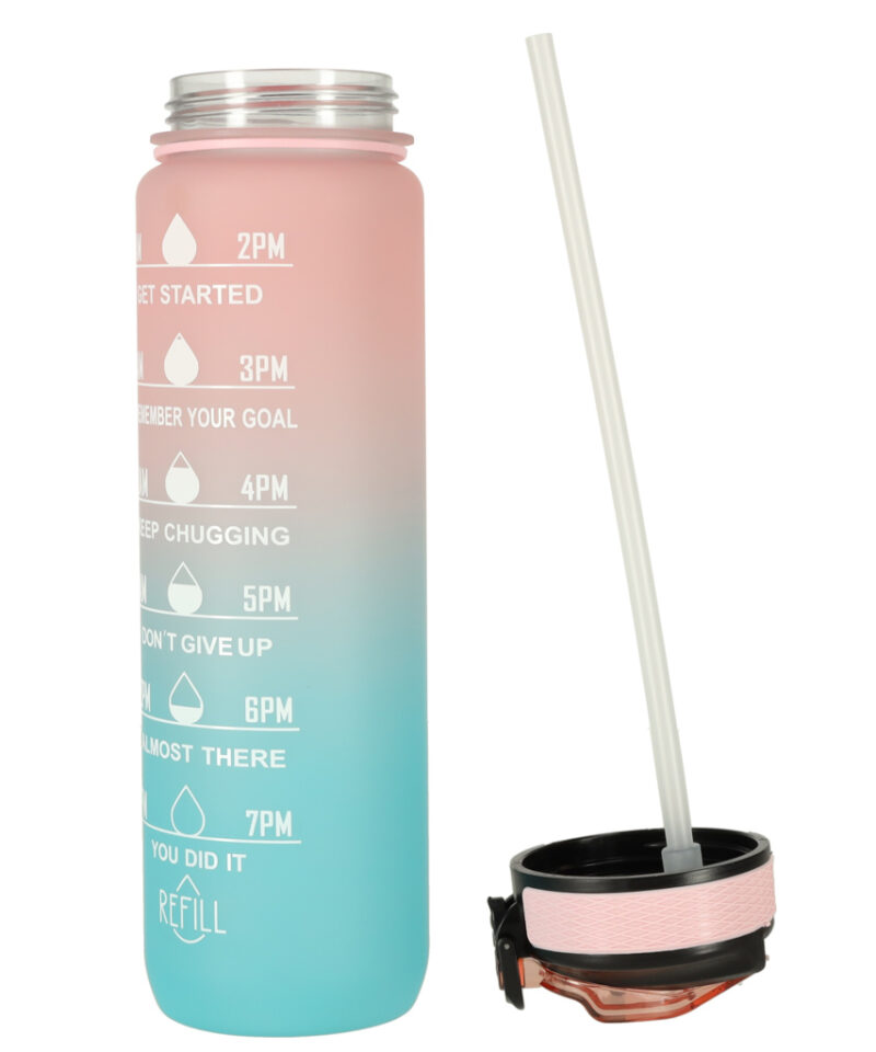 1-liitrine veepudel igapäevaseks kasutamiseks