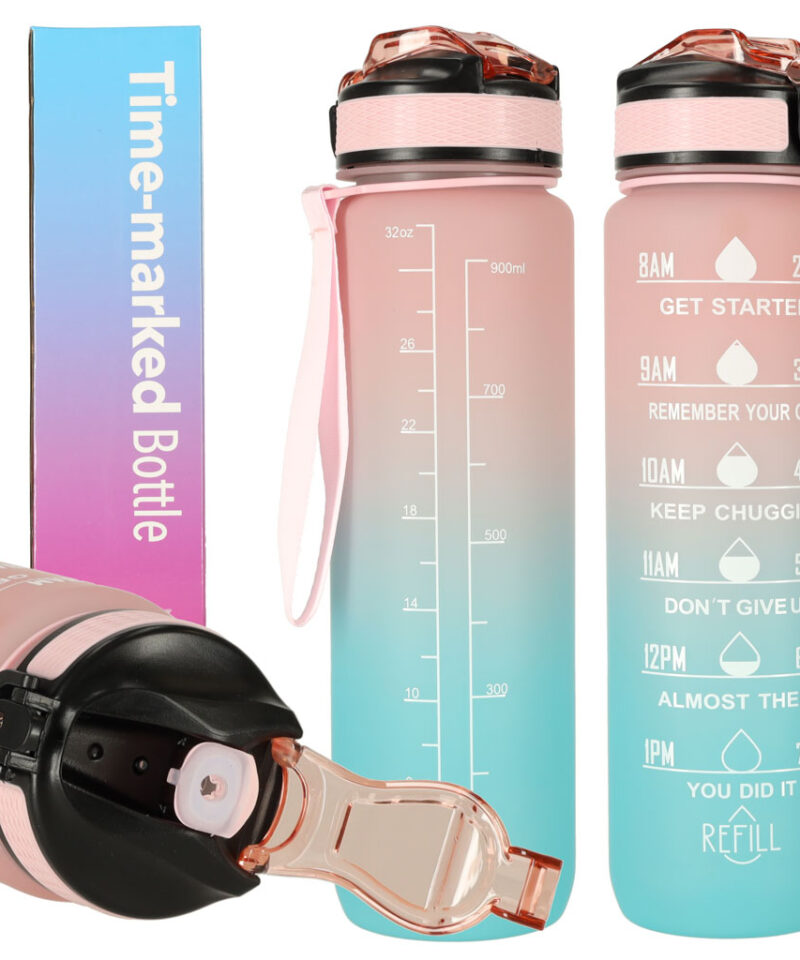 BPA-vaba veepudel joogikõrrega