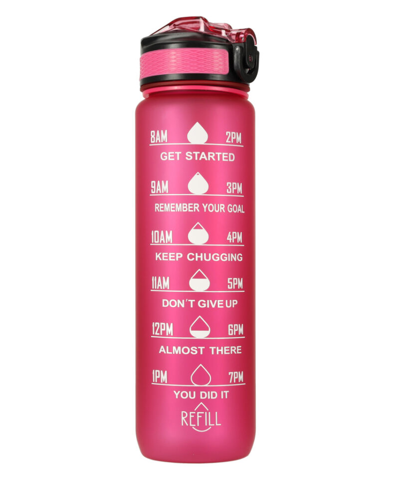 Praktiline roosa veepudel