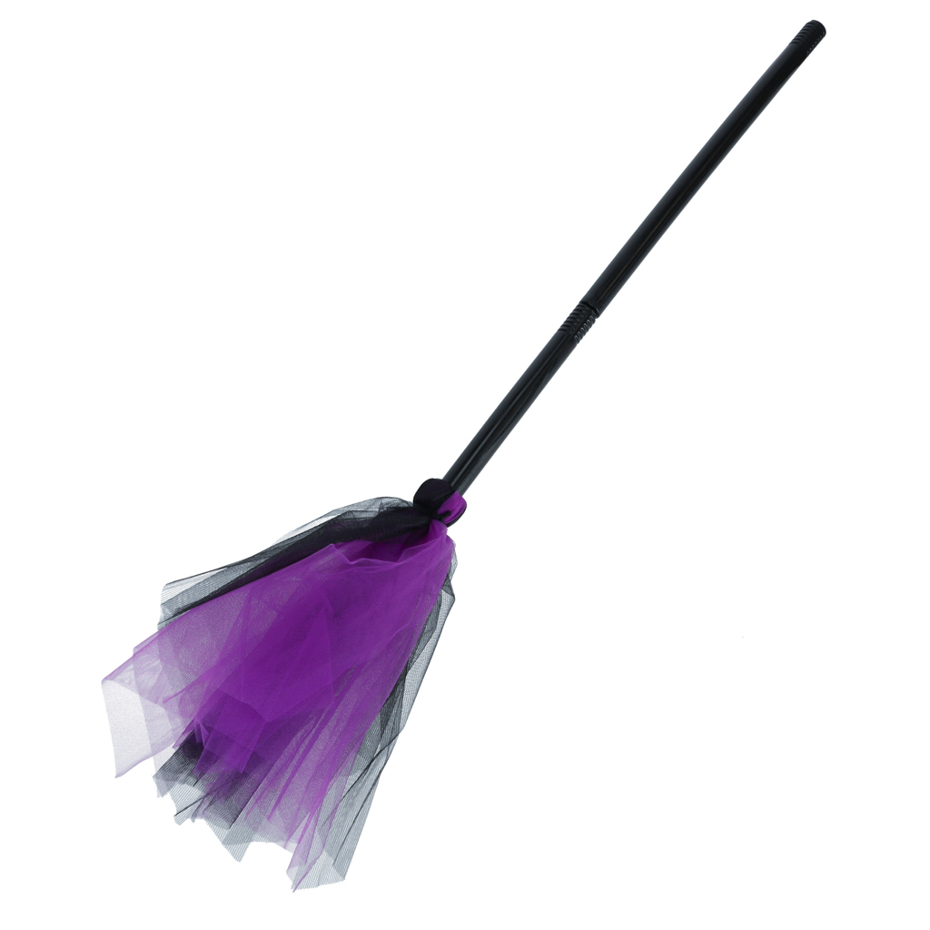 Laste nõiakostüüm koos efektse luuaga