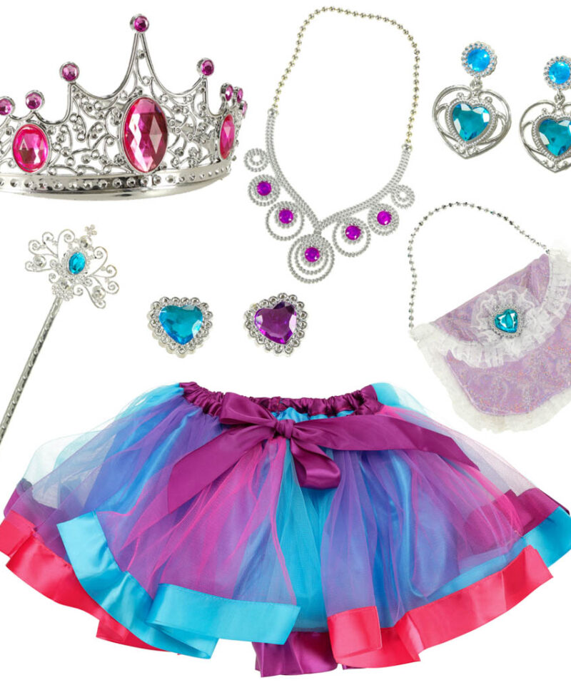 Kuninganna ja printsessi kostüümikomplekt fantaasiamaailmas