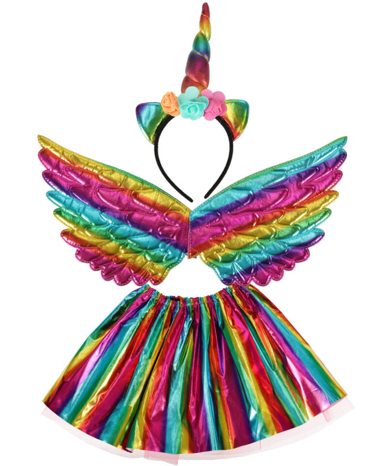 Värviline laste karnavalikostüüm