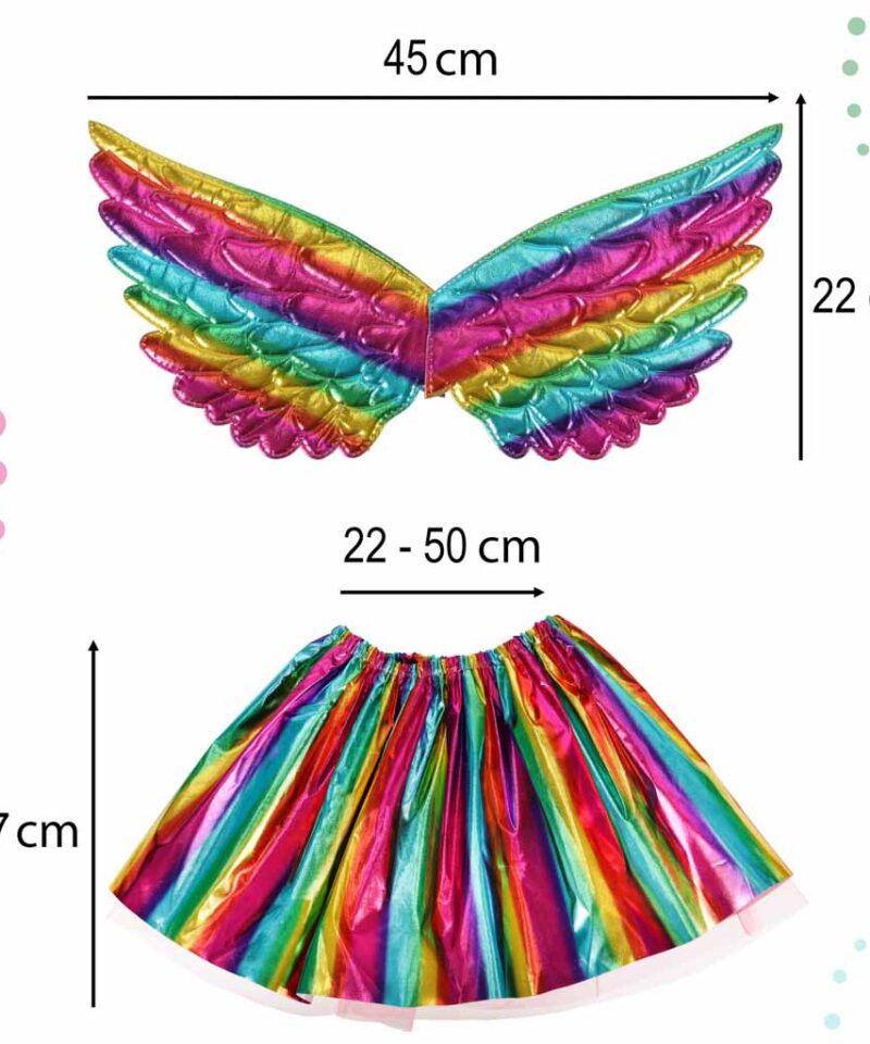 Fantaasiat arendav ükssarviku kostüüm