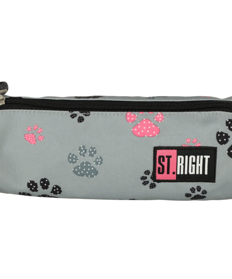 Hall koolitarvete pinal loomajälgedega